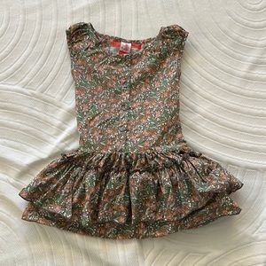 Serendipity Matilda Jane Dress size 4 floral pink confetti